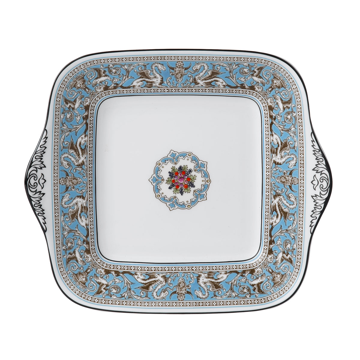 Wedgwood Florentine Turquoise Bread and Butter Square