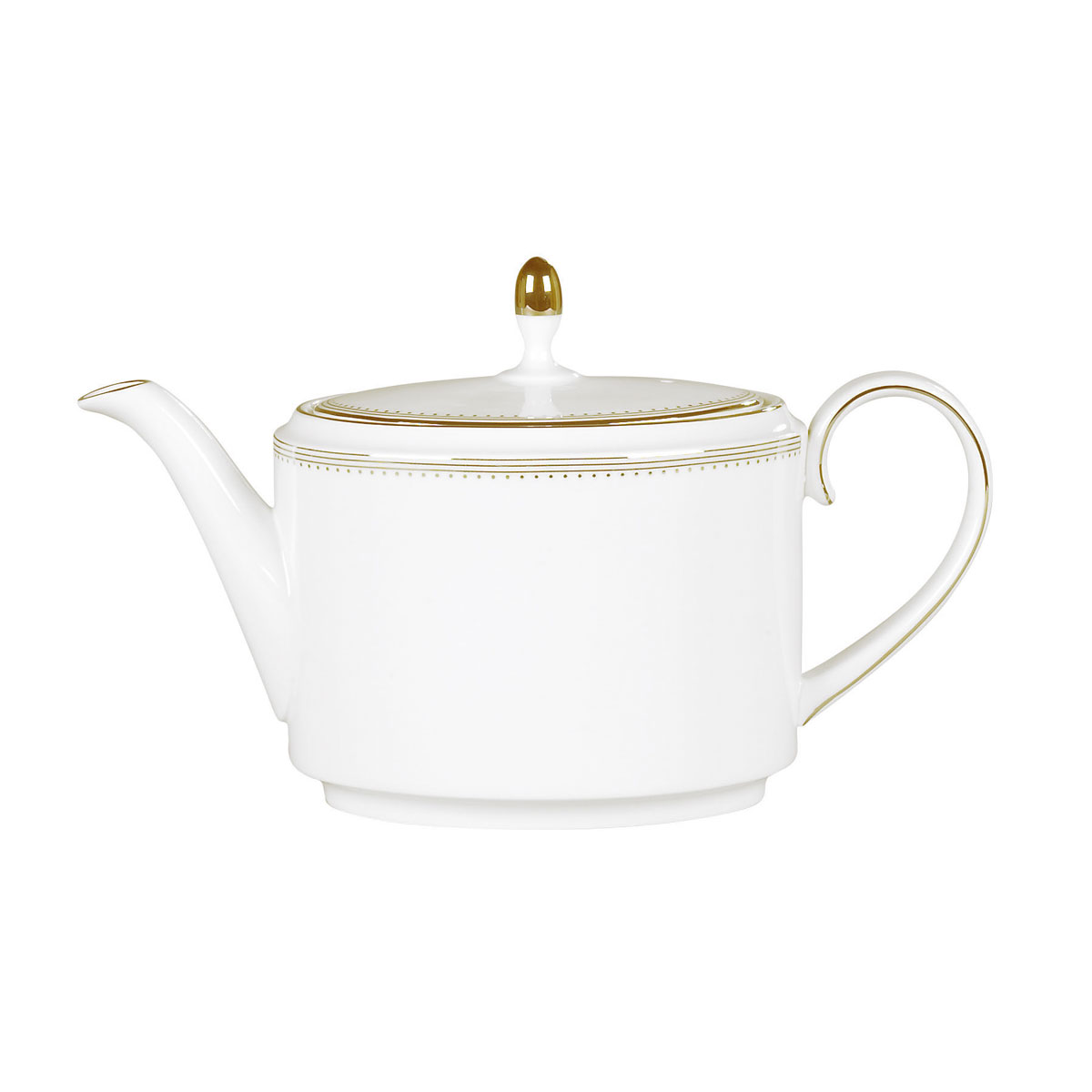 Vera Wang Wedgwood Golden Grosgrain Teapot 1.4 Ltr, 47.3oz.
