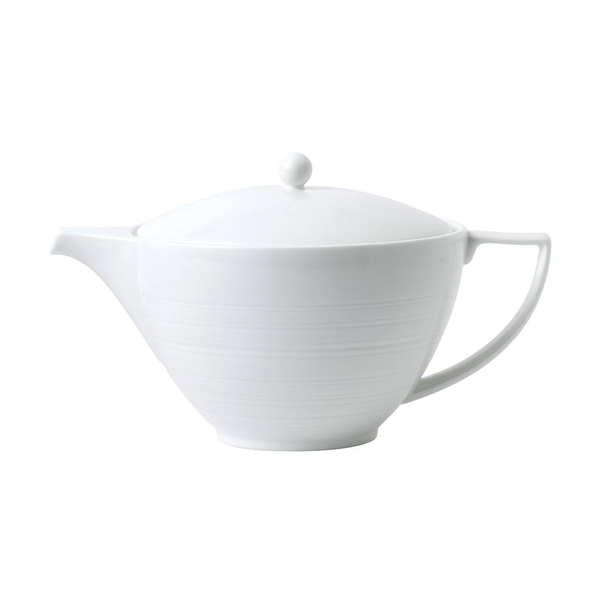 Wedgwood Jasper Conran White Teapot 1.7 Pt, 32.7oz.