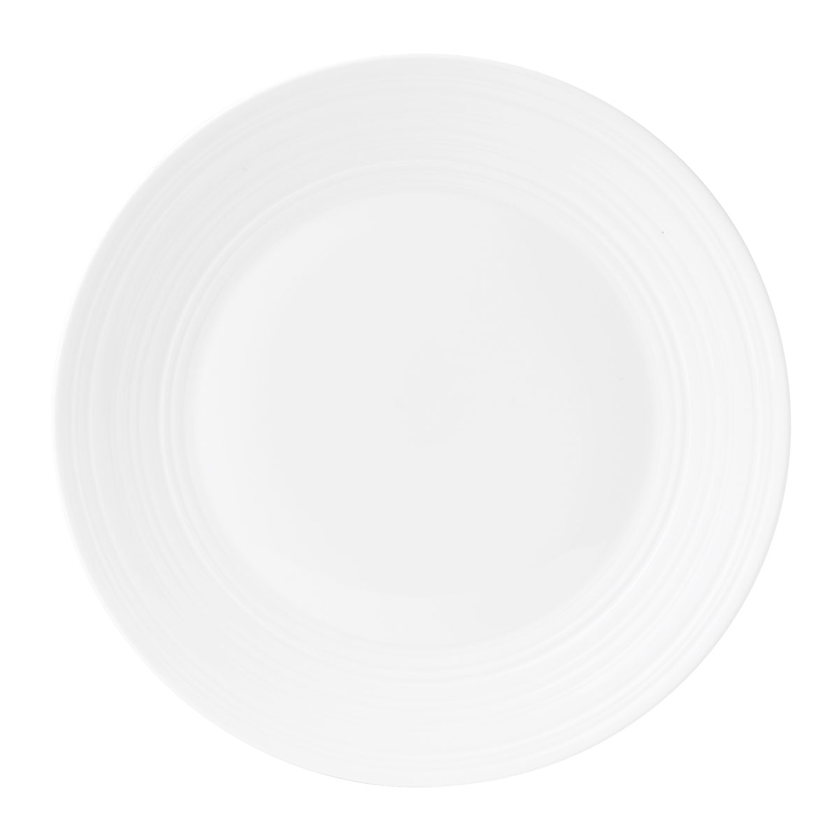 Wedgwood Jasper Conran White Strata Dinner Plate, Single