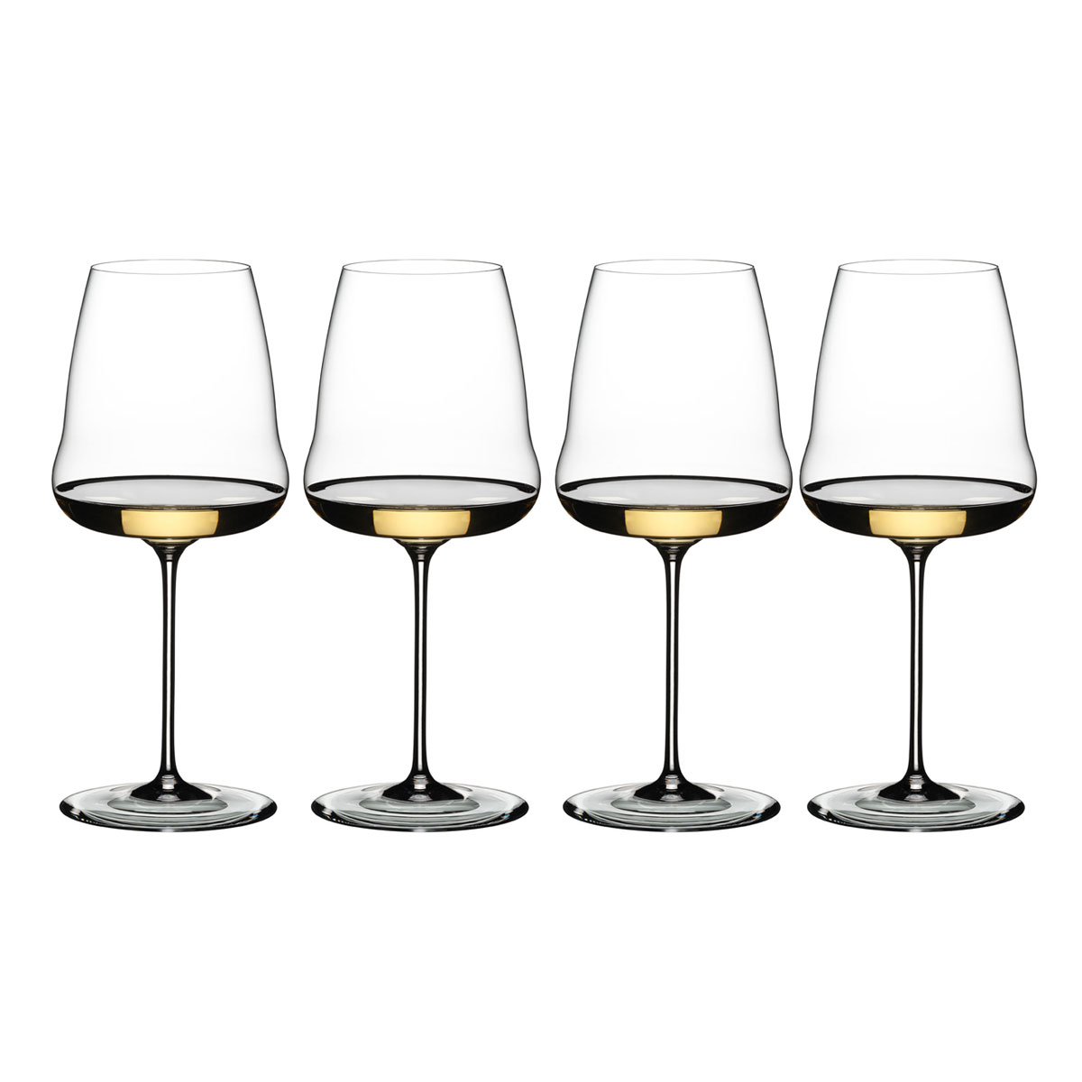 Riedel Winewings Chardonnay Wine Glasses Gift Set, 3+1 | Crystal Classics