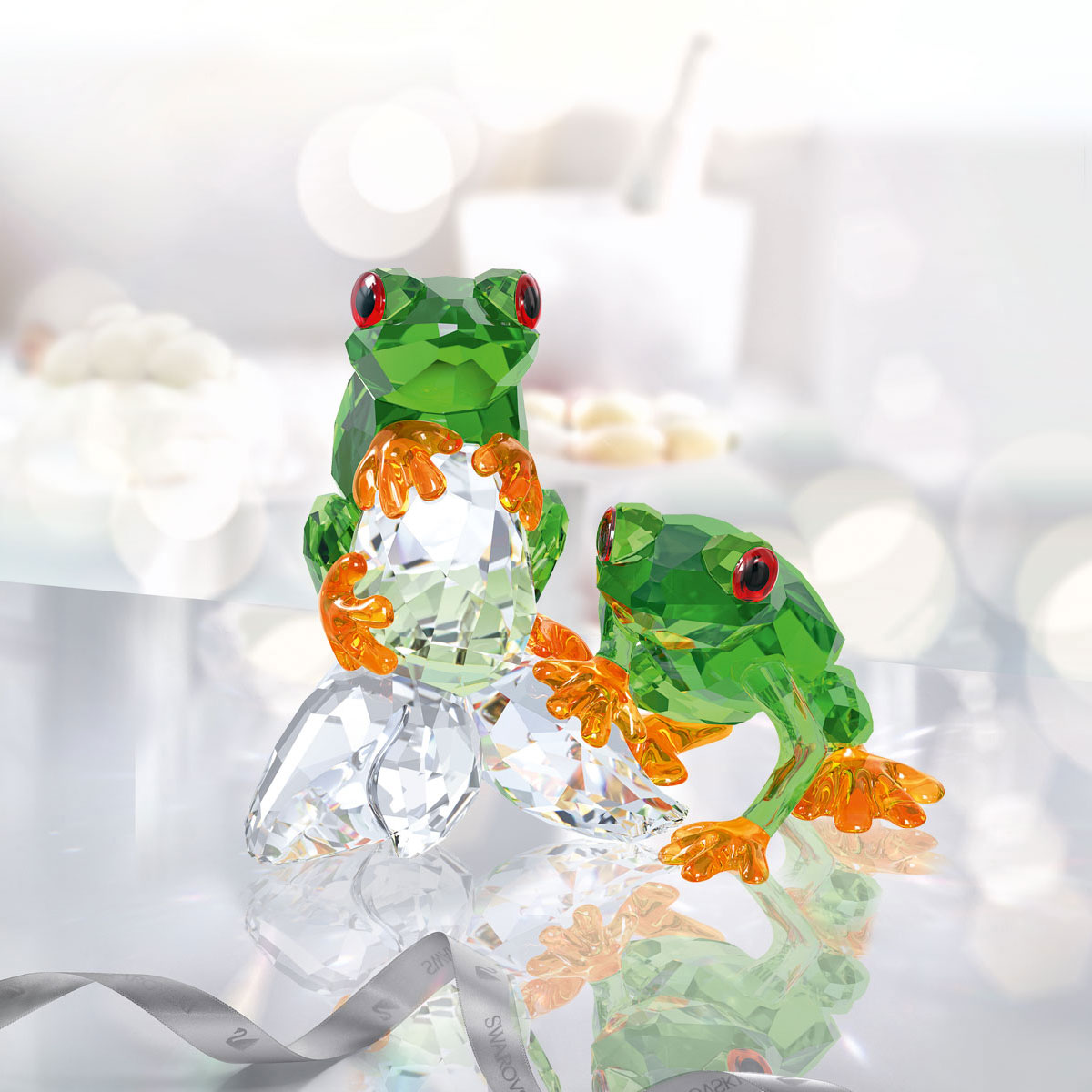 Swarovski Frogs
