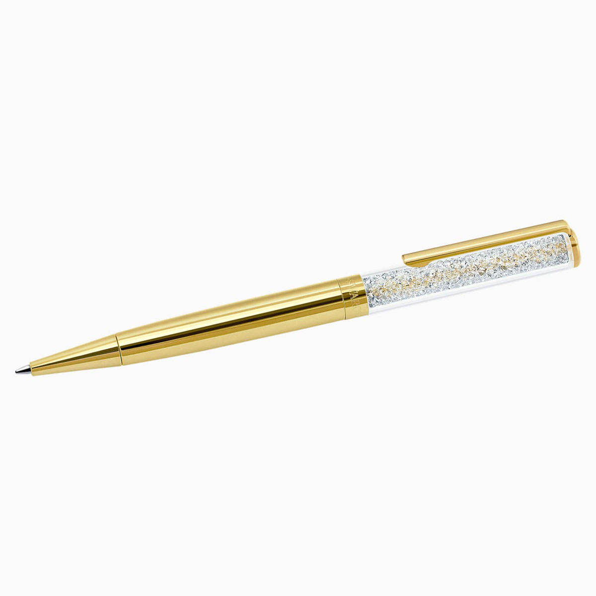 Swarovski Crystalline Ballpoint Pen, Pale Gold Plated
