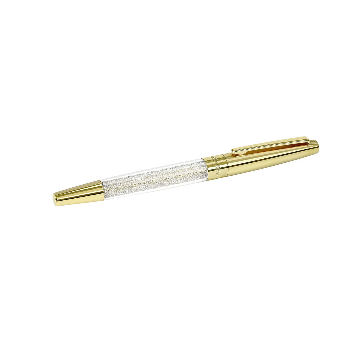 Swarovski Crystalline Stardust Rollerball Pen, Gold