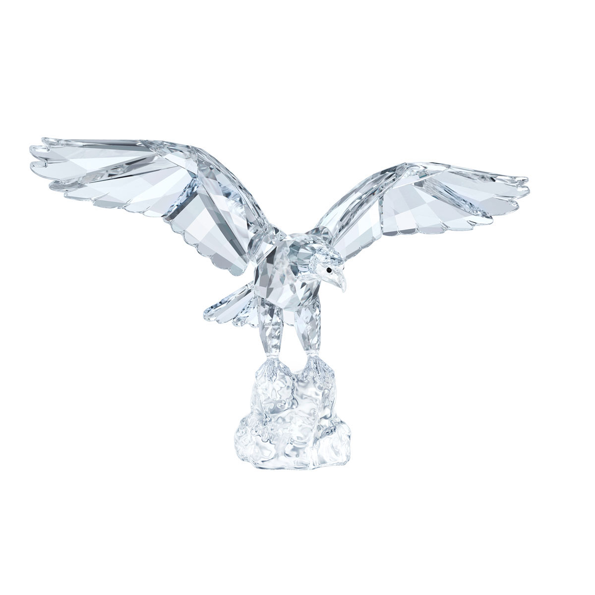 Swarovski Crystal Feathered Beauties Eagle Sculpture