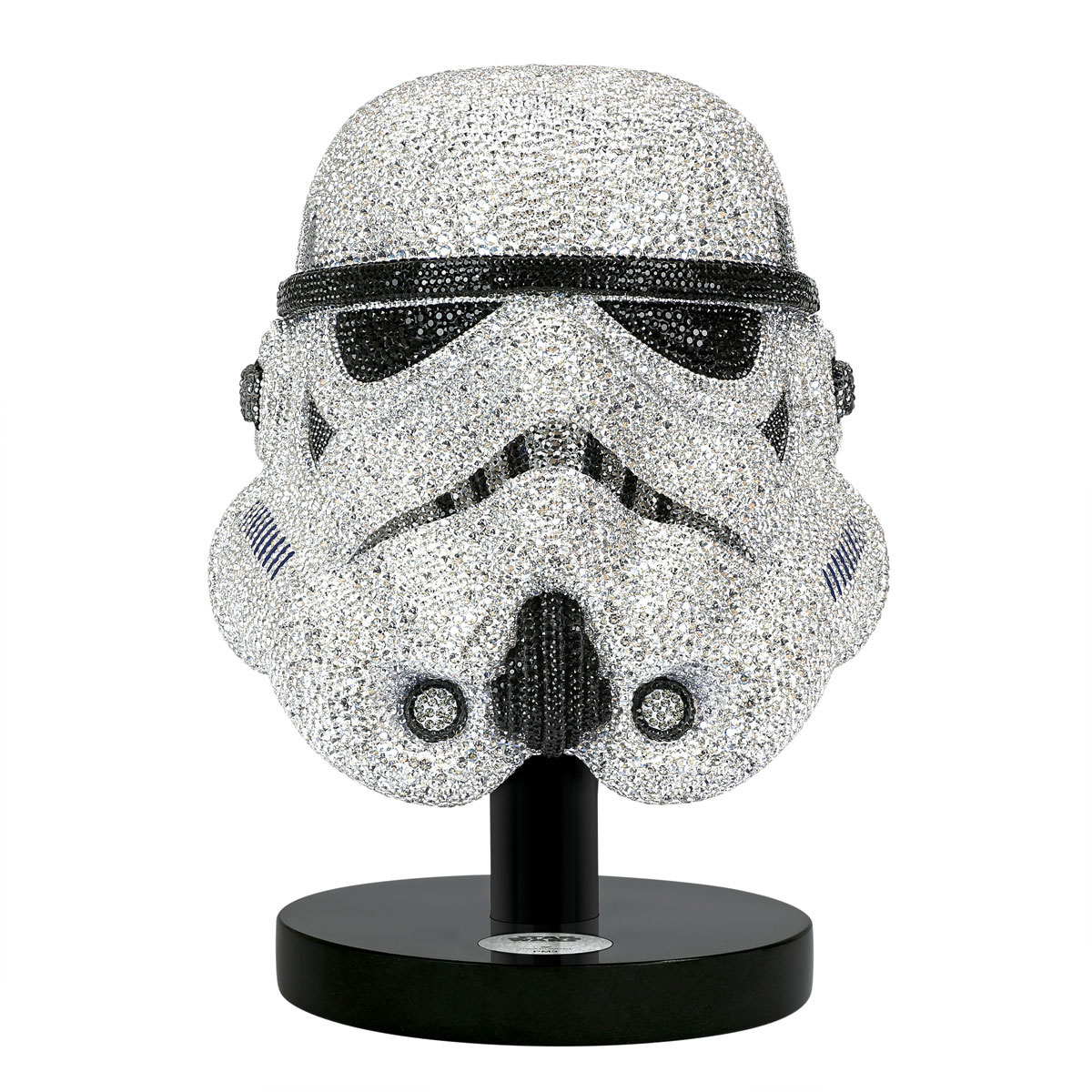 Swarovski Crystal Myriad Star Wars Stormtrooper Helmet Limited Edition Sculpture