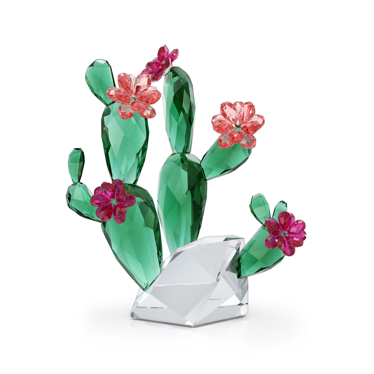 Swarovski Crystal Flowers Desert Pink Cactus