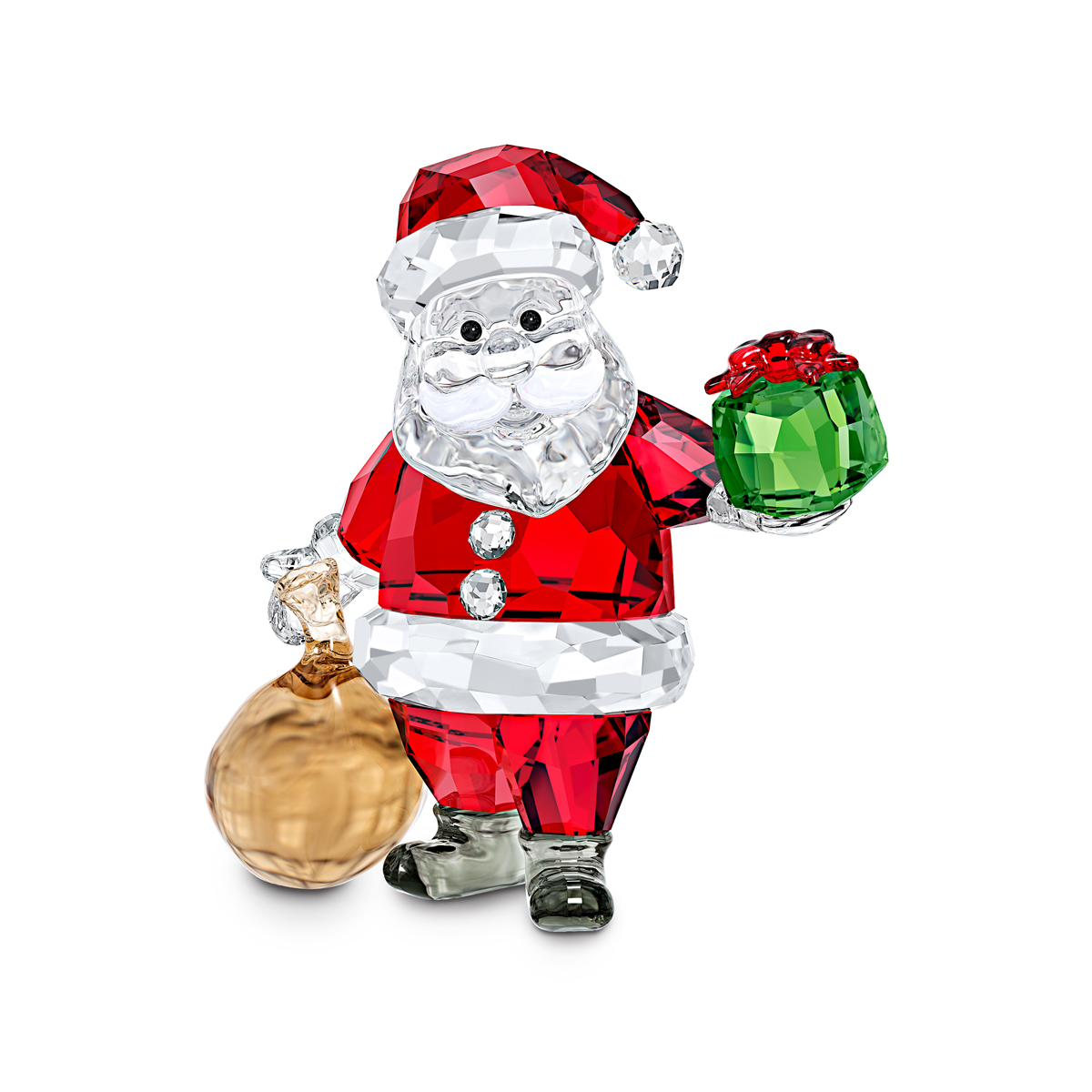 Swarovski Santa Claus With Gift Bag