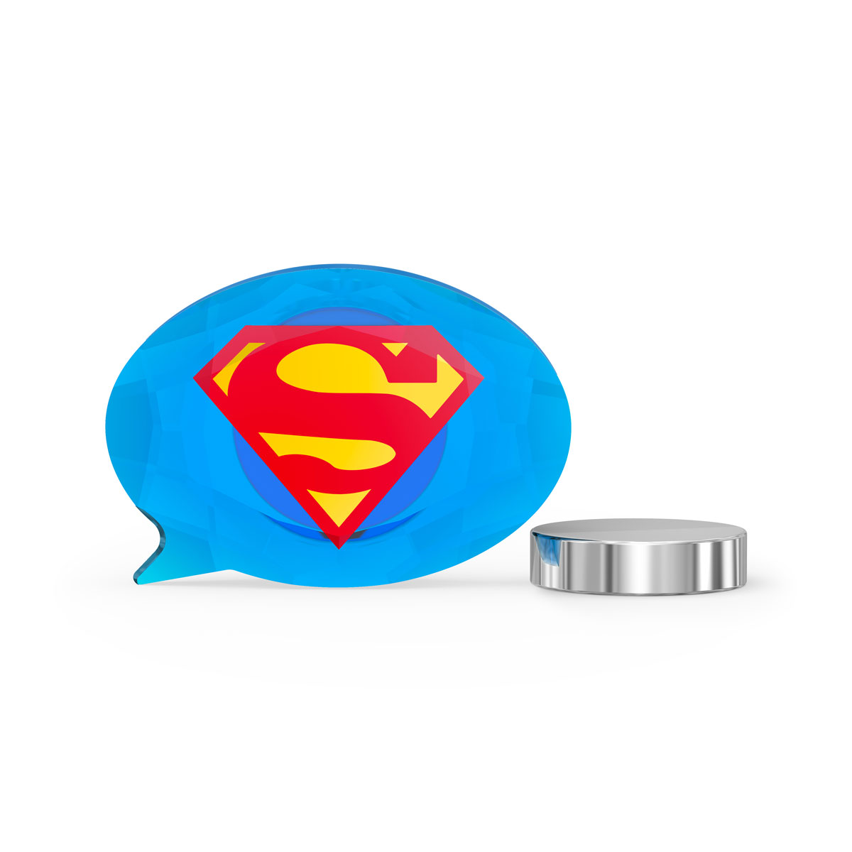 Swarovski Warner Bros. DC Comics Magnet Superman Logo