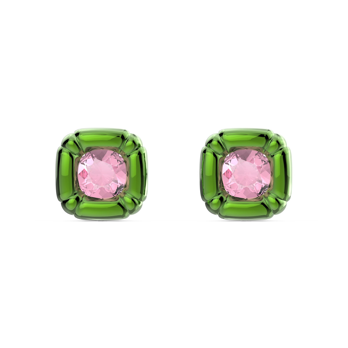Swarovski Dulcis Stud Earrings, Green, Pair