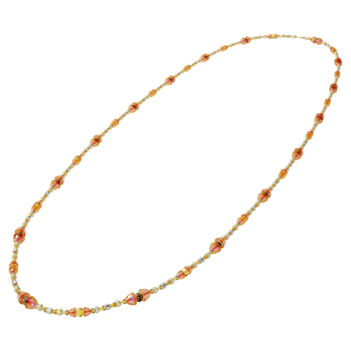 Swarovski Somnia Necklace, Extra Long, Brown, Gold-Tone Plated