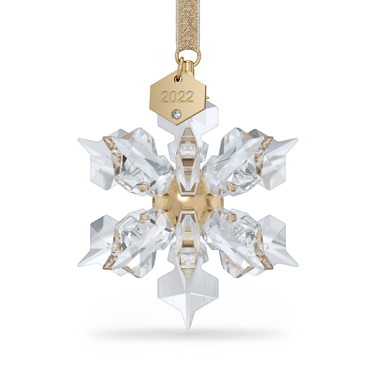 Swarovski Annual Edition 3D Dated Snowflake Ornament 2022