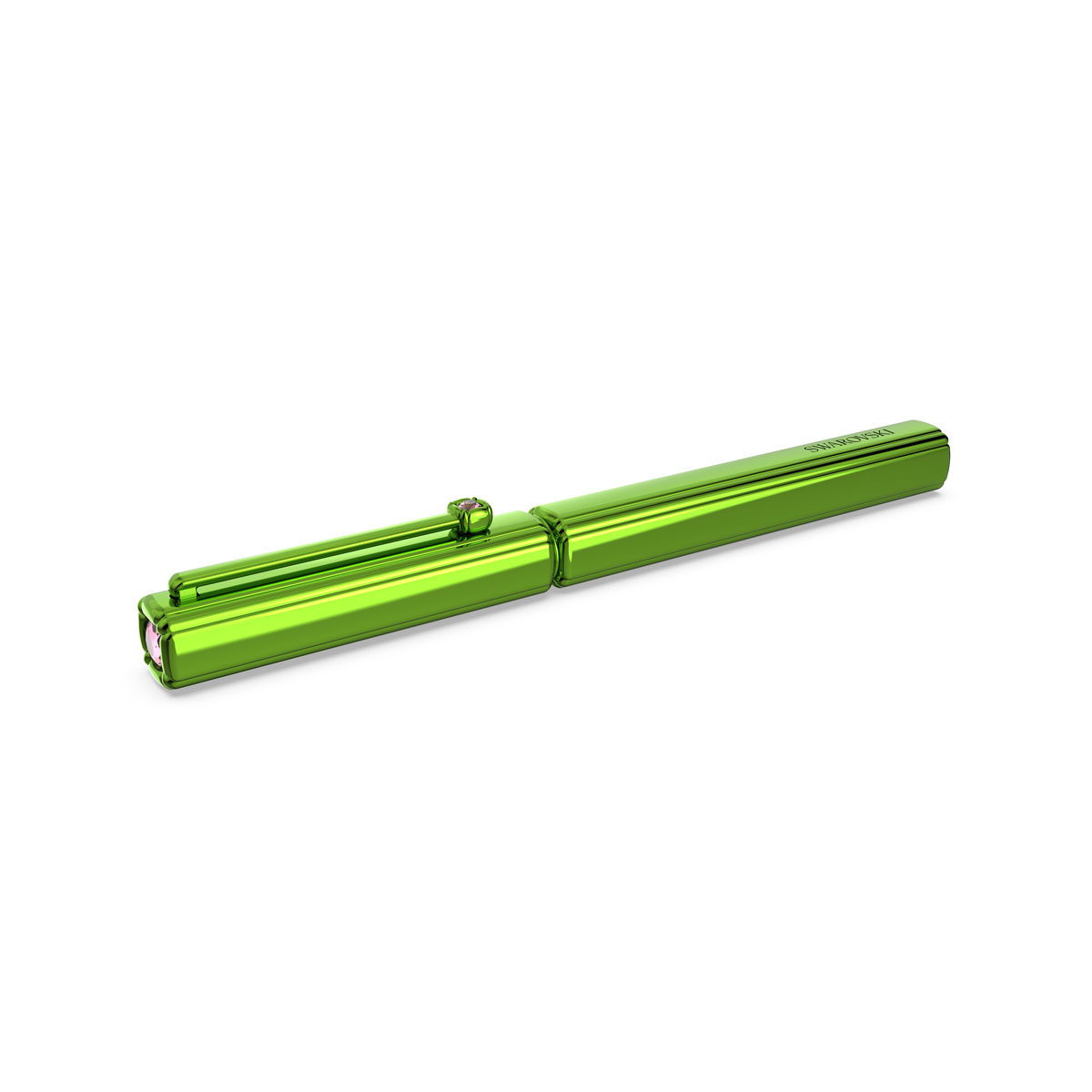 Swarovski Dulcis Green Cushion Cut Rollerball Ballpoint Pen