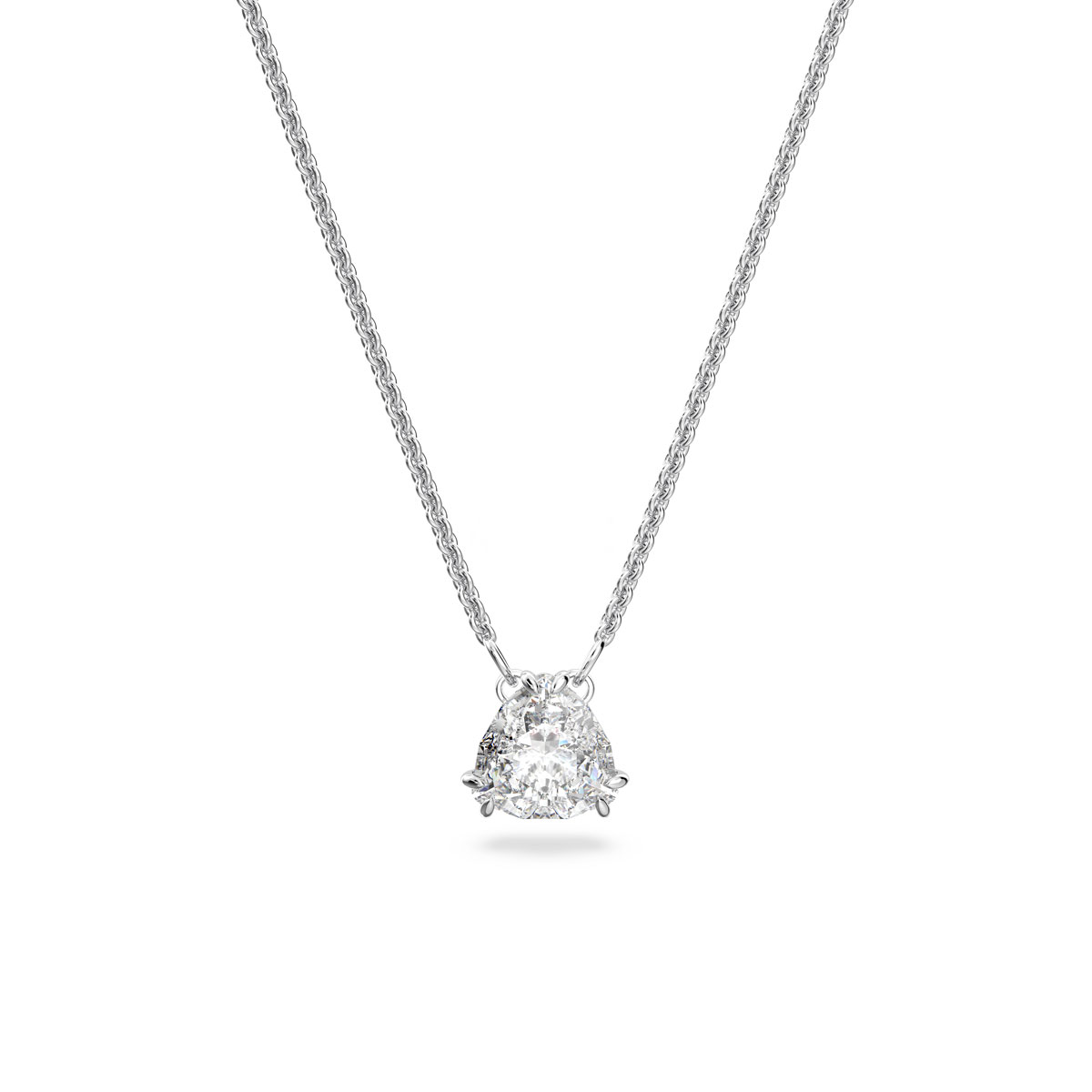 Swarovski Millenia Trilliant Cut Crystal snd Rhodium Plated Pendant Necklace