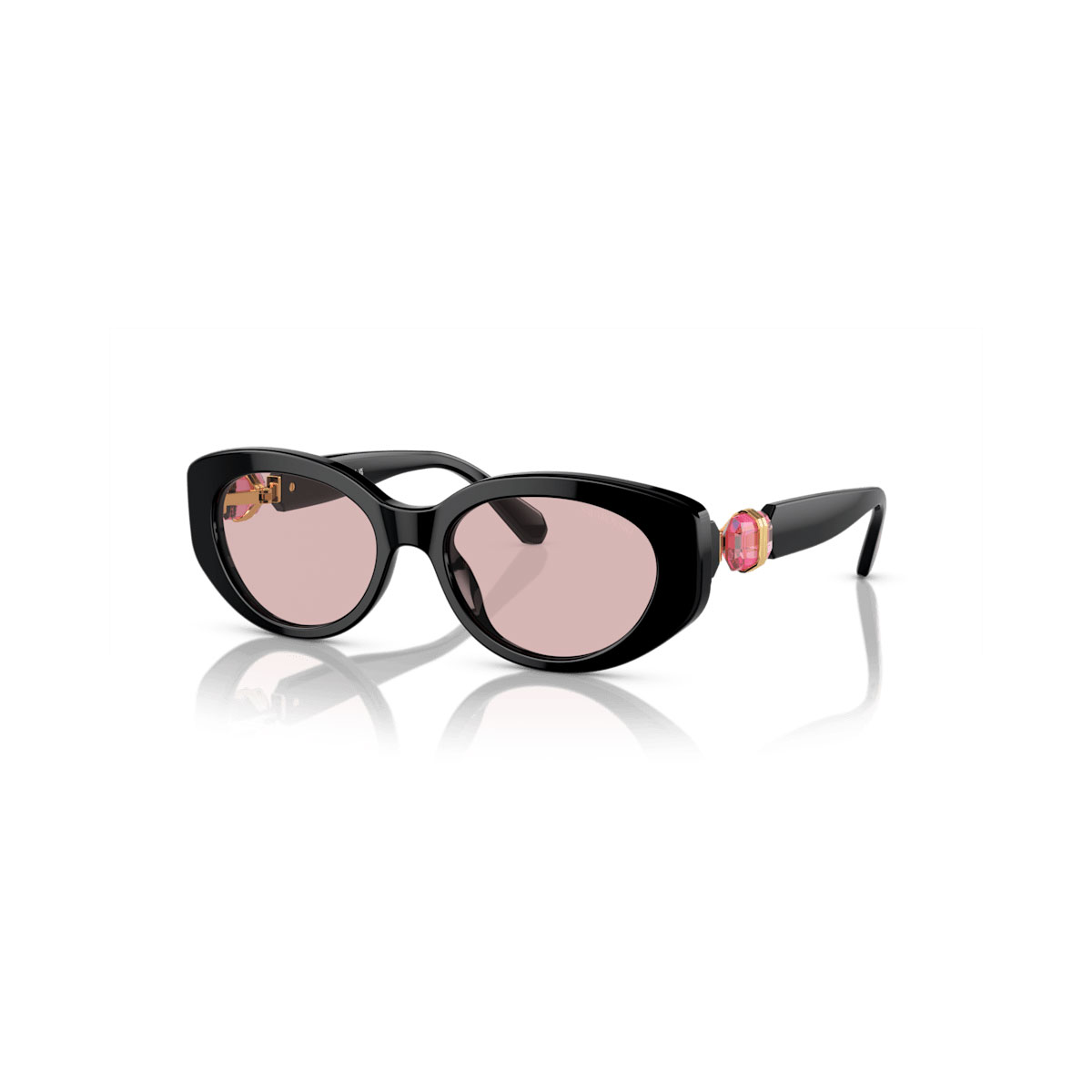 Swarovski Sunglasses, Cat-eye shape, Multicolored