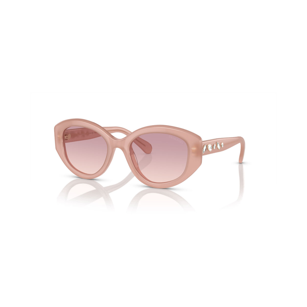 Swarovski Sunglasses, Cat-eye shape, Pink