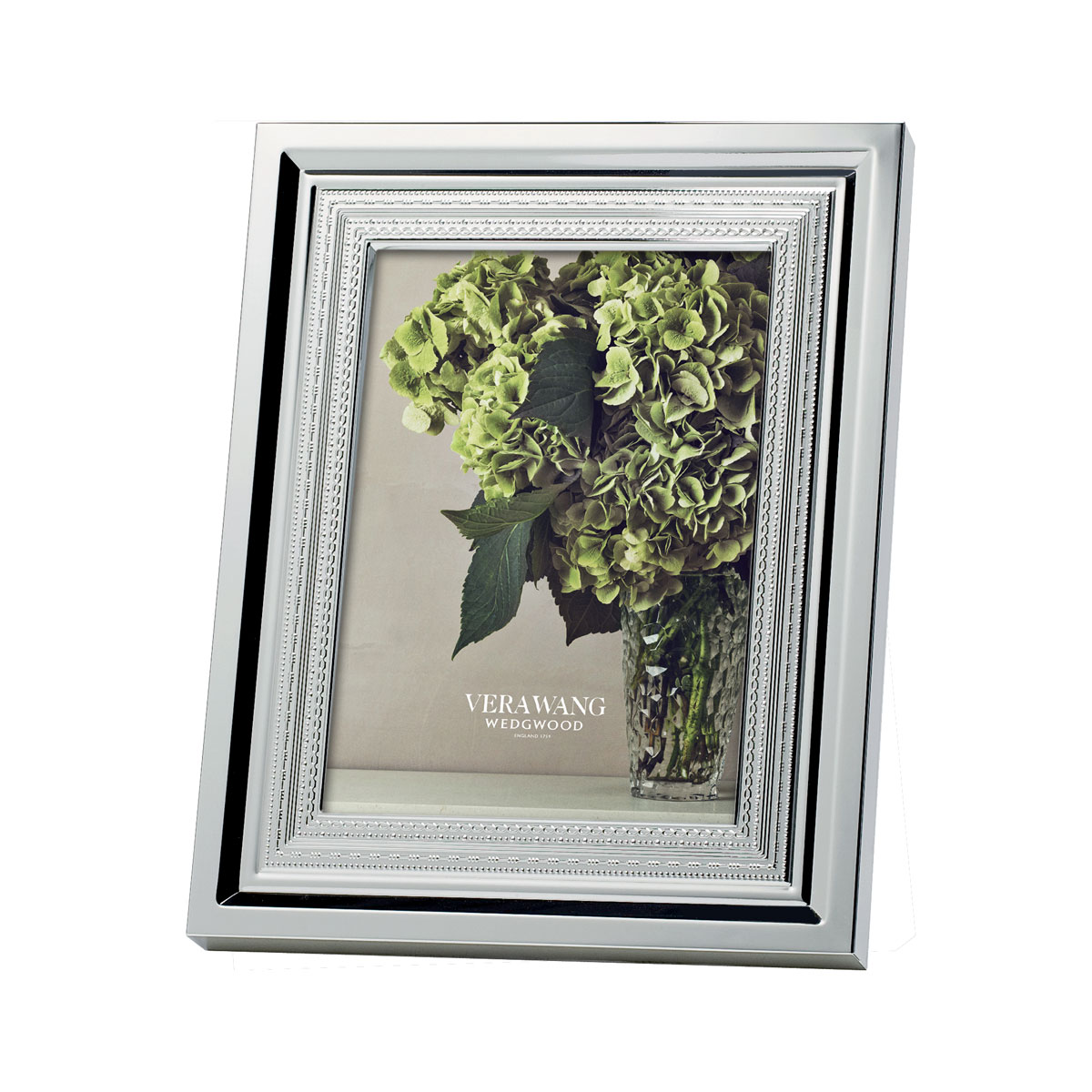 Vera Wang Wedgwood With Love Silver 4x6" Picture Frame