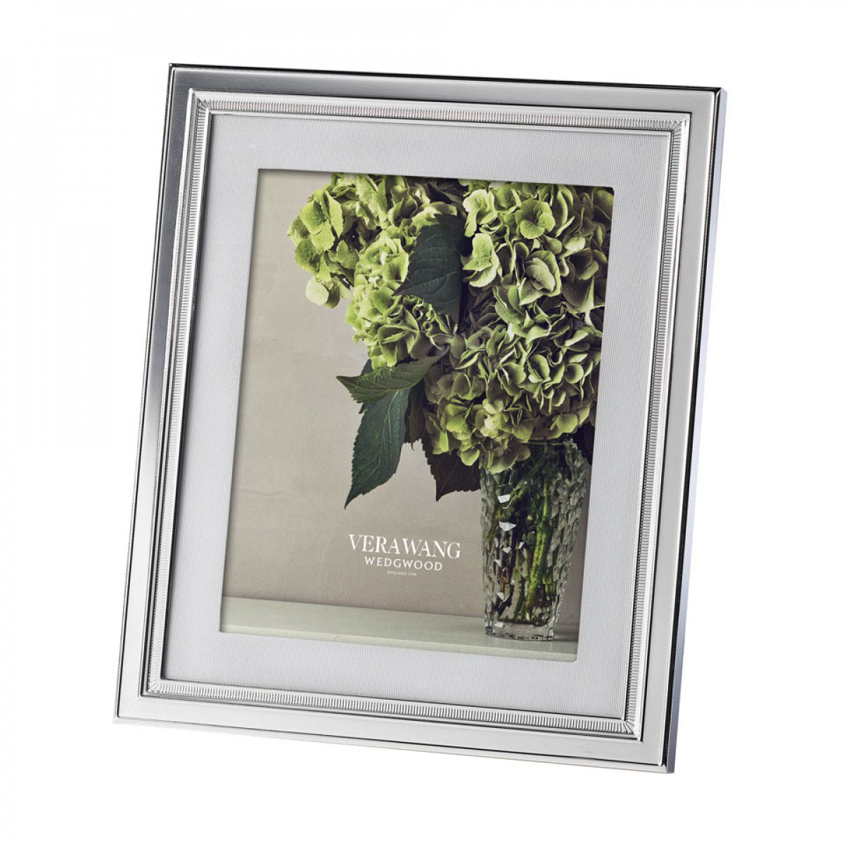 Vera Wang Wedgwood Chime With Grosgrain Matte 8 x 10" Picture Frame