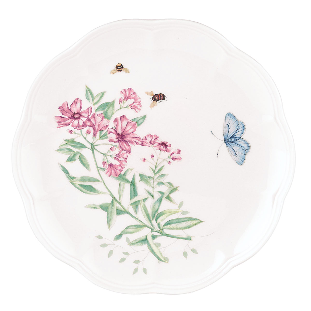 Lenox Butterfly Meadow China Tiger Accent Plate