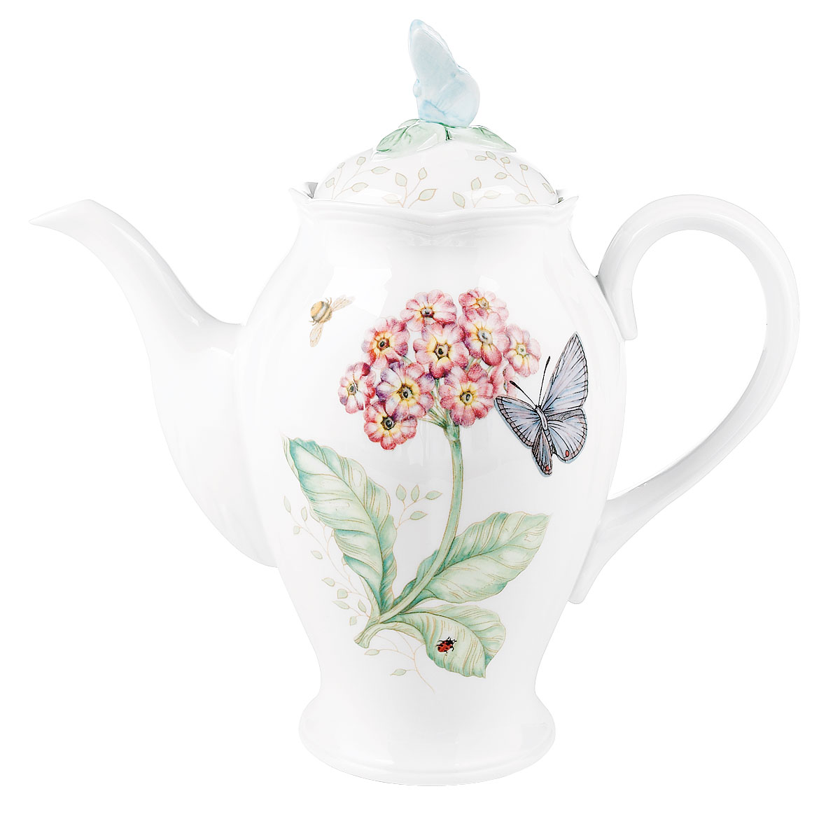Lenox Butterfly Meadow China Coffeepot With Lid