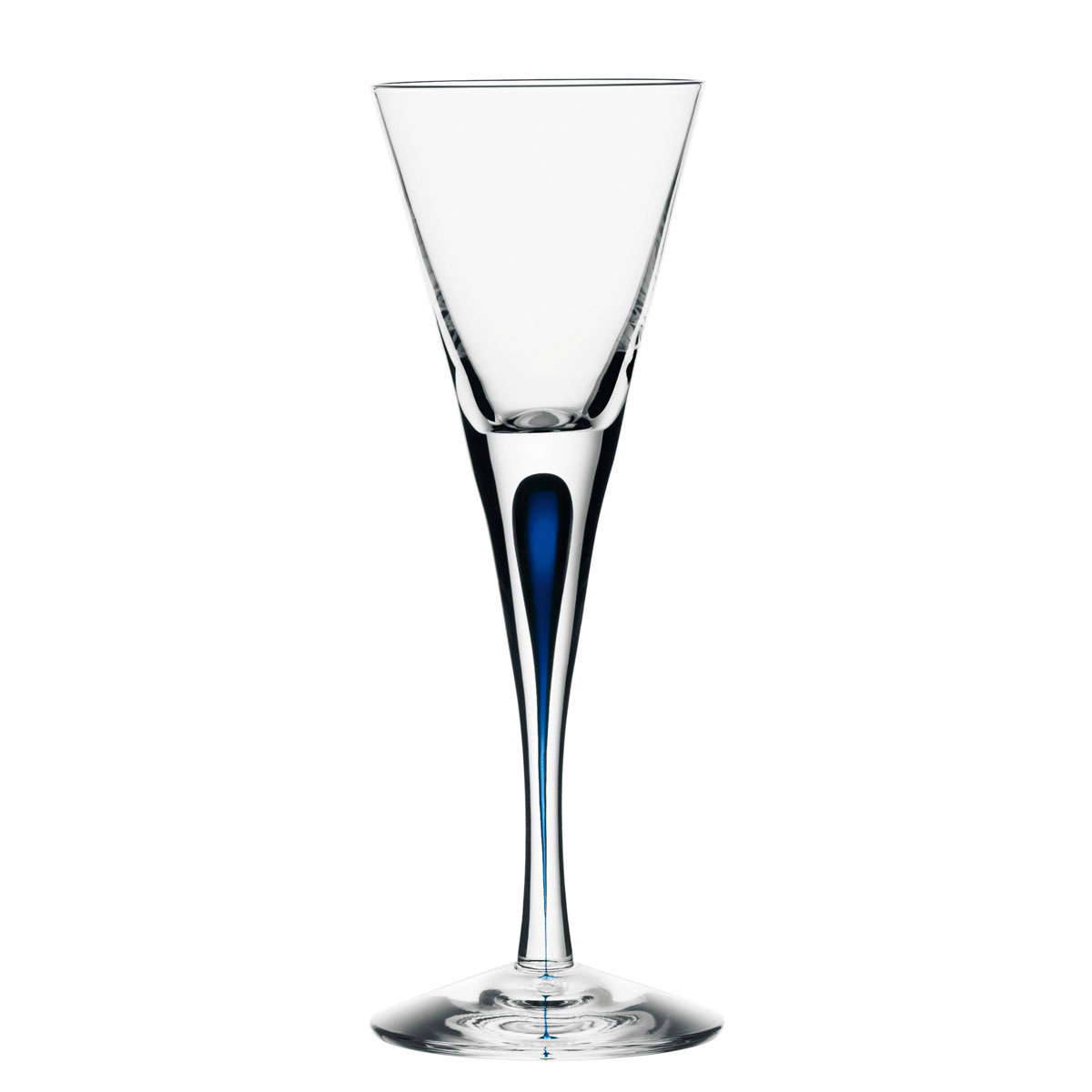 Orrefors Crystal Intermezzo Blue Iced Beverage Pair #6257459 