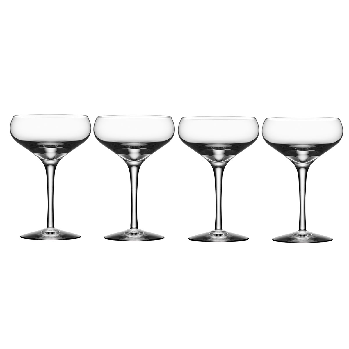 Orrefors More Coupe Set of Four