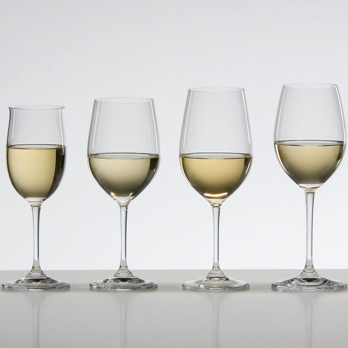 Riedel Vinum Chablis/Chardonnay Glasses, Clear, 12 oz - 2 count