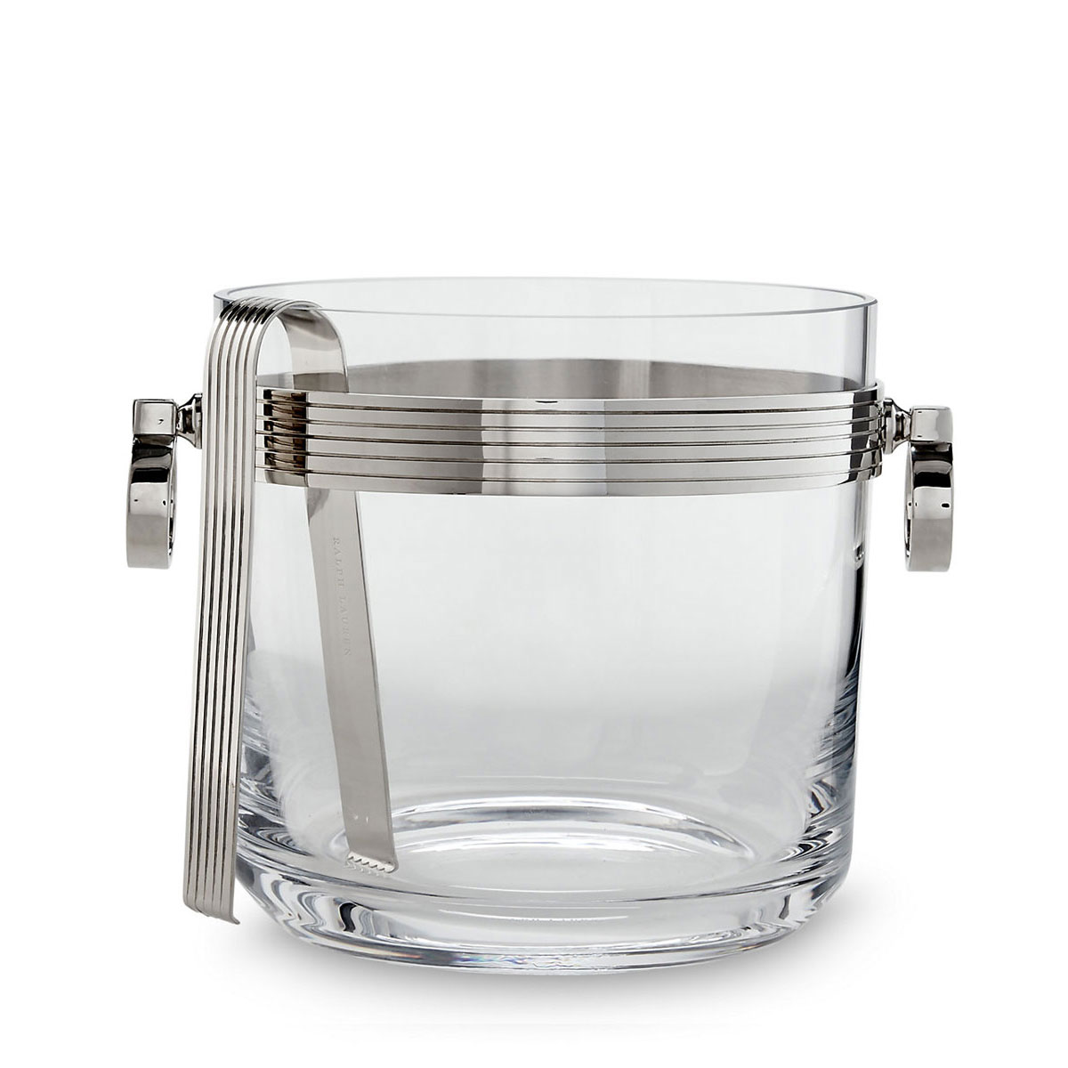 Ralph Lauren RL Bentley Ice Bucket with Tongs
