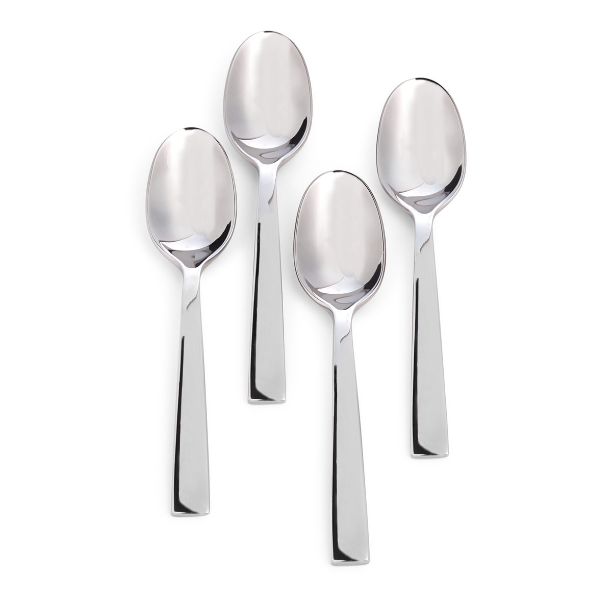 Ralph Lauren Academy Set of Four Demitasse Spoons, Silver