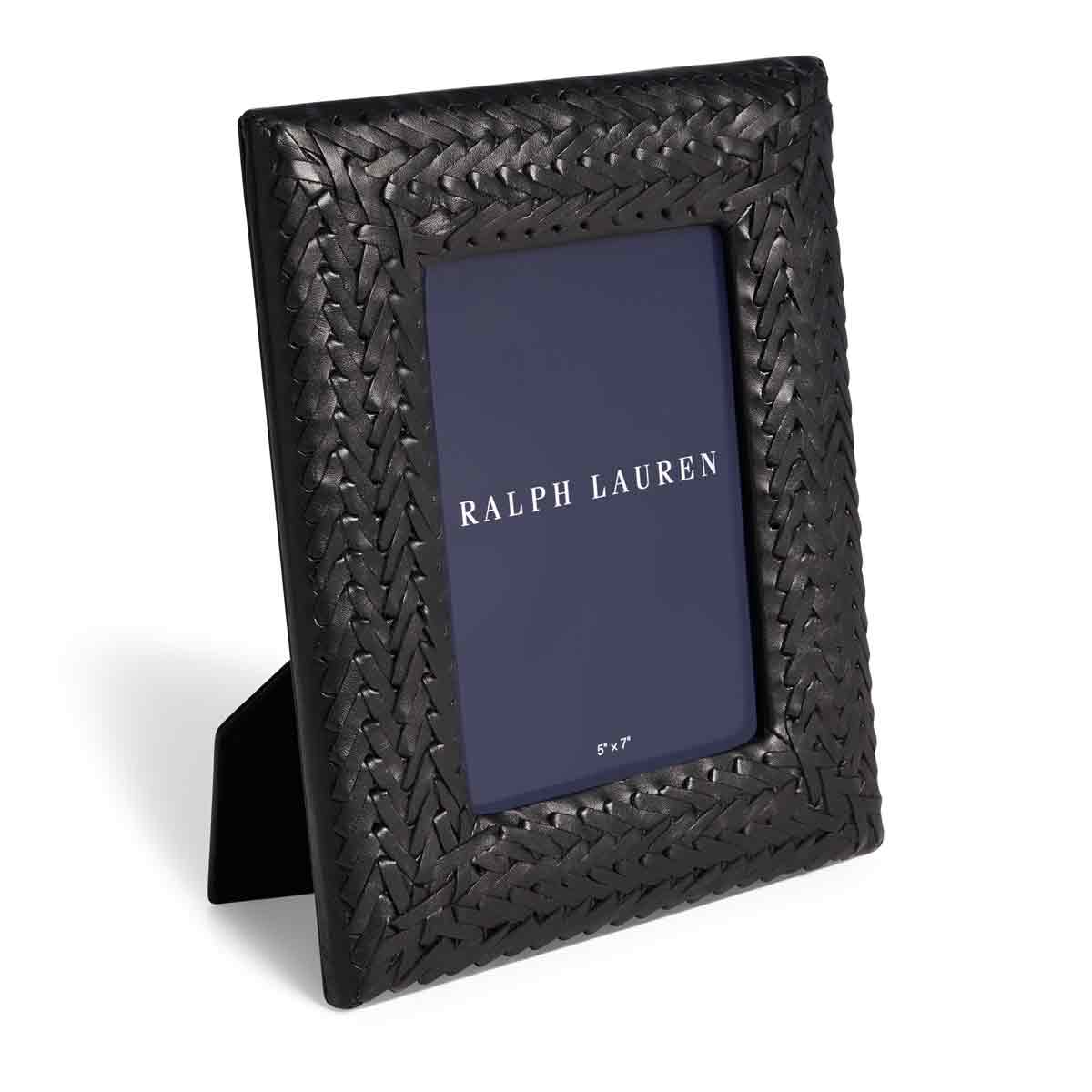 Ralph Lauren Adrienne 5"x7" Picture Frame, Black