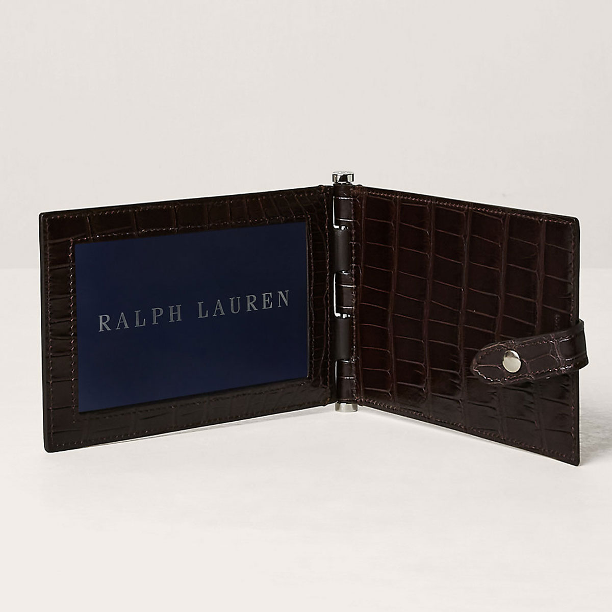 Ralph Lauren Greene Travel Frame, Brown Croc