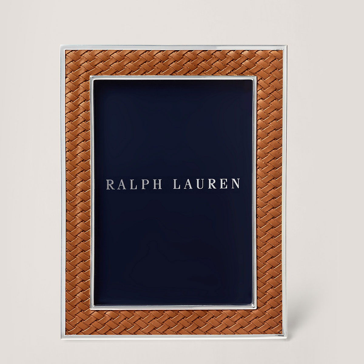 Ralph Lauren Brockton 5x7 Frame, Saddle