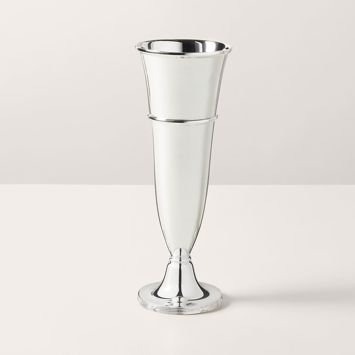 Ralph Lauren Brittingham 10" Vase, Silver