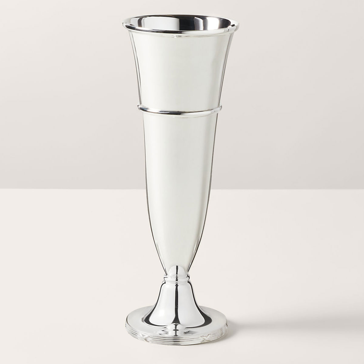 Ralph Lauren Brittingham 14" Vase, Silver