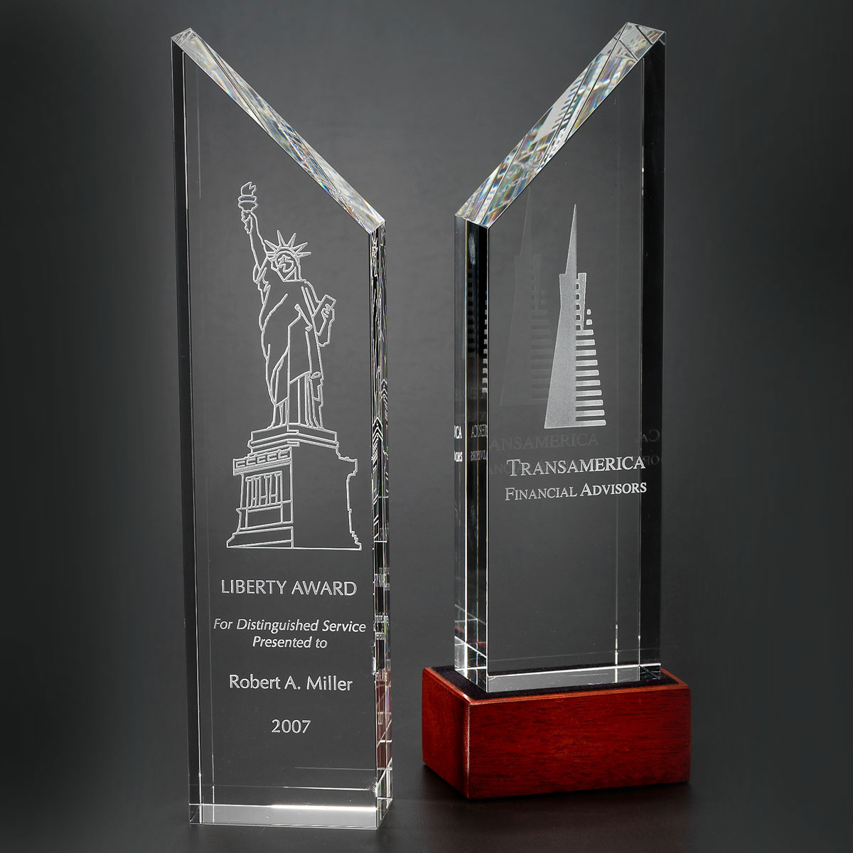 Orrefors Manhattan 9" Award