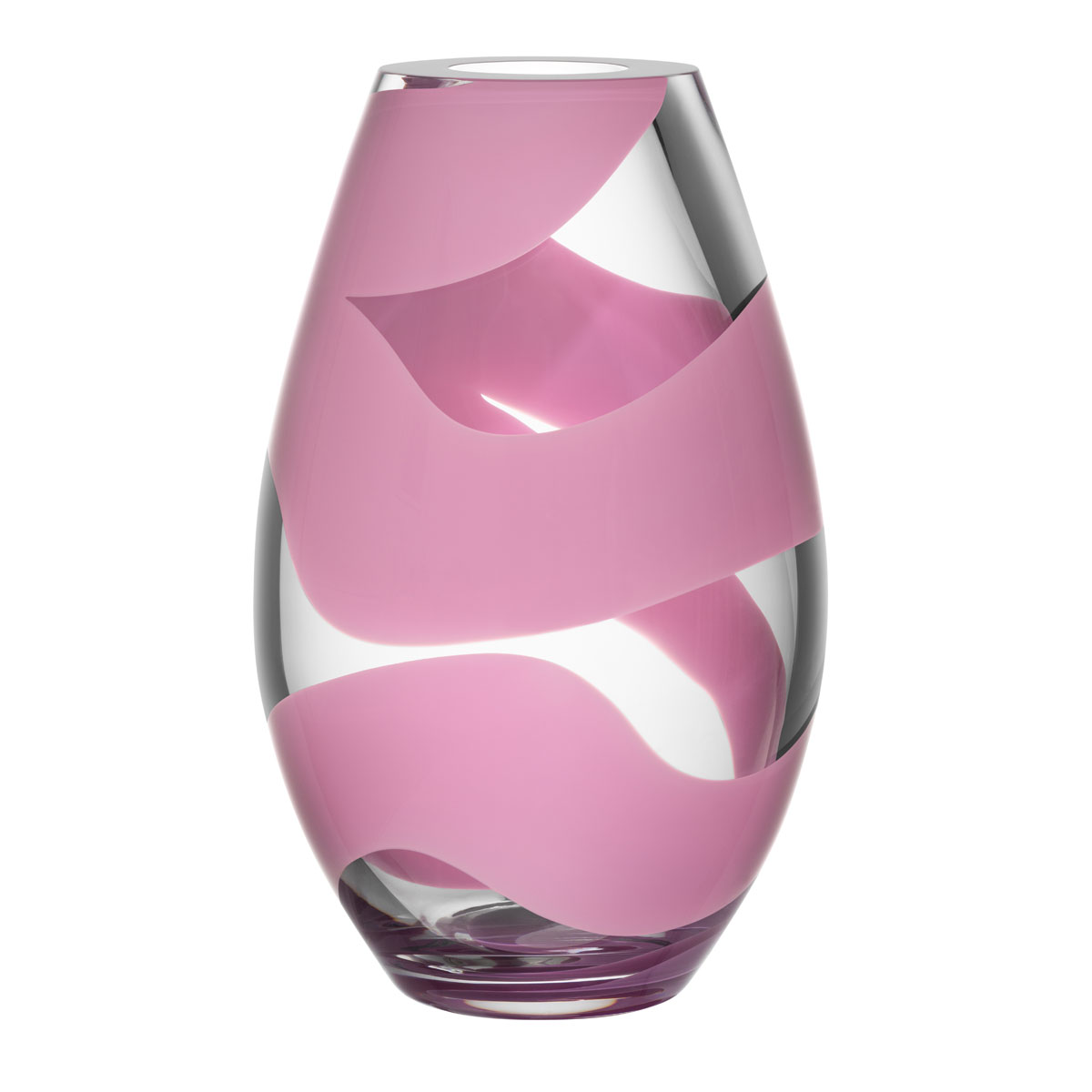 Kosta Boda Non Stop Pink Vase