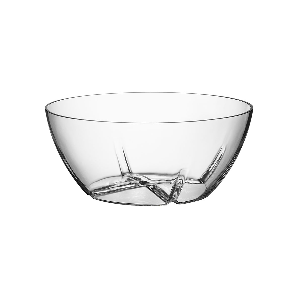Kosta Boda Bruk Serving Crystal Bowl, Large