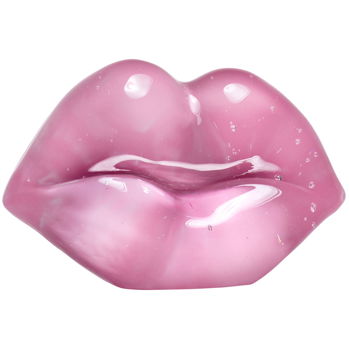 Kosta Boda Make Up Hot Lips, Pearl Pink