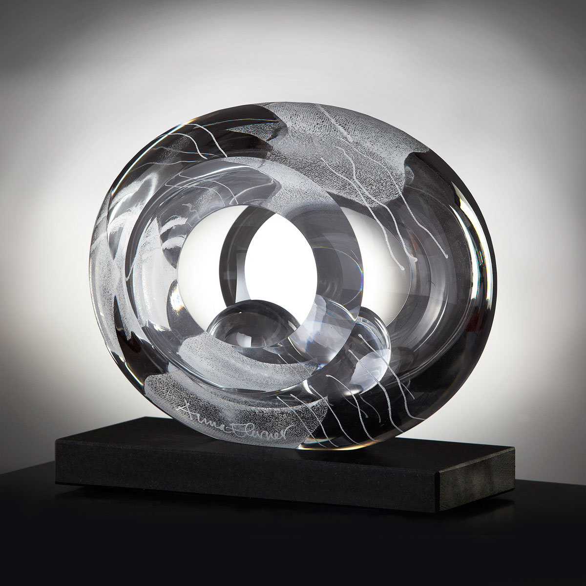 Kosta Boda Art Glass Anna Ehrner Relation Clear Limited Edition of 60