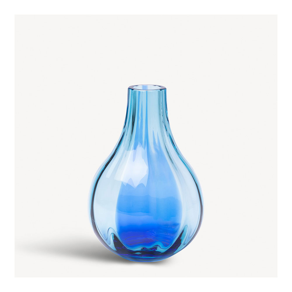 Kosta Boda Iris Vase Blue