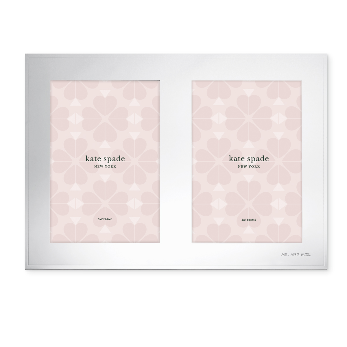 Kate Spade New York, Lenox Darling Point Double Invitation Metal Picture Frame
