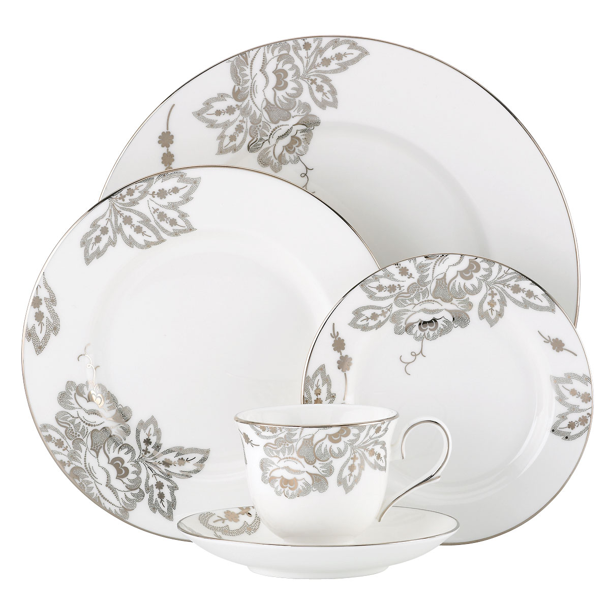 Lenox China Floral Waltz 5 Pps