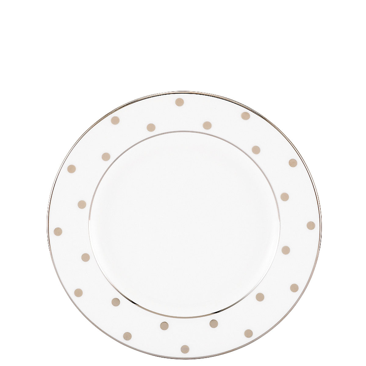 Kate Spade China by Lenox, Larabee Road Platinum Butter Plate
