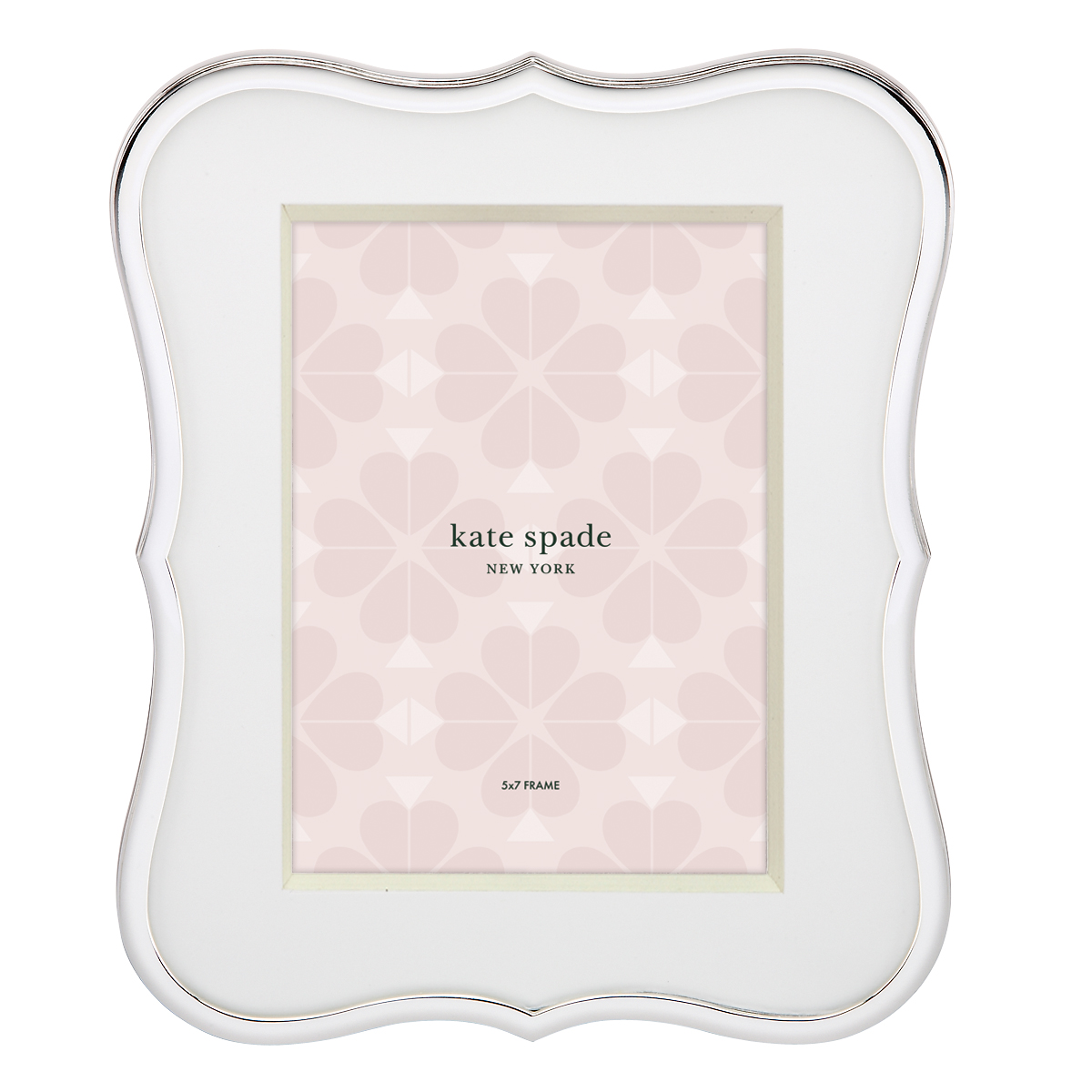 Kate Spade New York, Lenox Crown Point 5x7" Metal Picture Frame