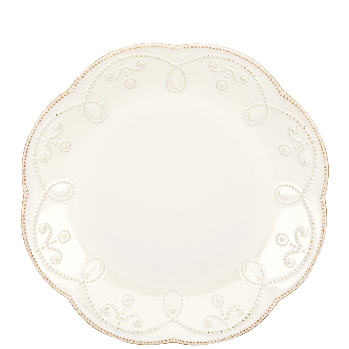 Lenox French Perle White Dinnerware Accent Plate 9"