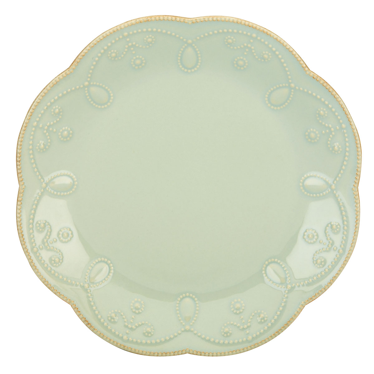 Lenox French Perle Blue China Accent Plate 9"