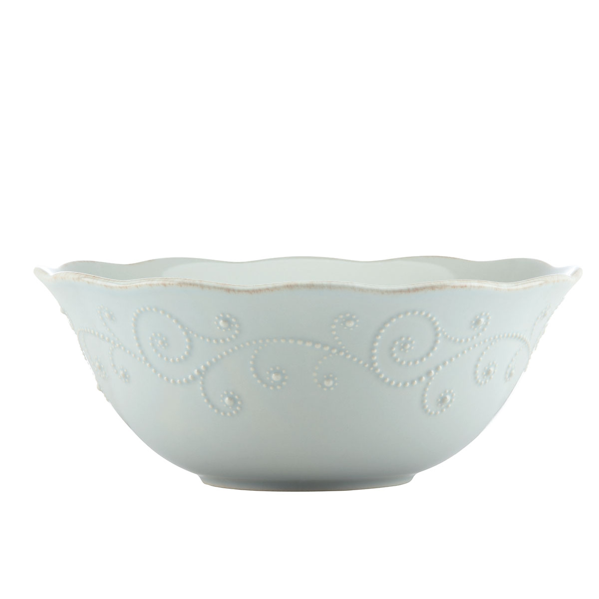 Lenox French Perle Blue China Serving Bowl