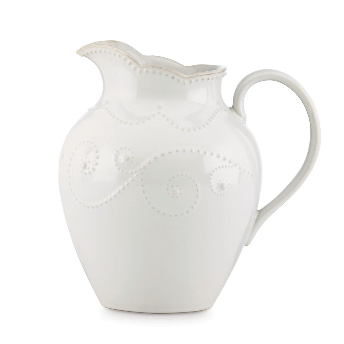Lenox French Perle White China Pitcher Md