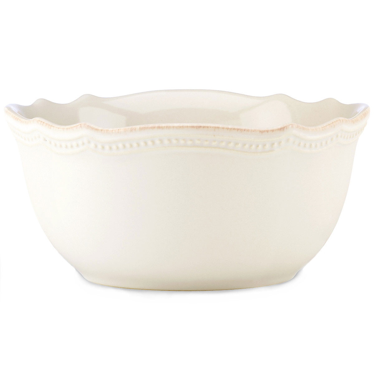 Lenox French Perle Bead White Dinnerware All Purpose Bowl
