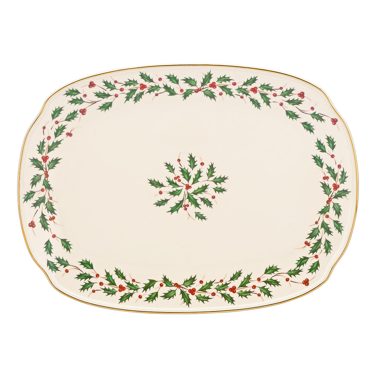 Lenox China Holiday Oblong Platter
